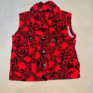 💙 Trukfit Floral Button Down Vest